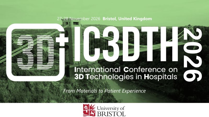International Conference on 3D Technologies in Hospitals 2026 artwork